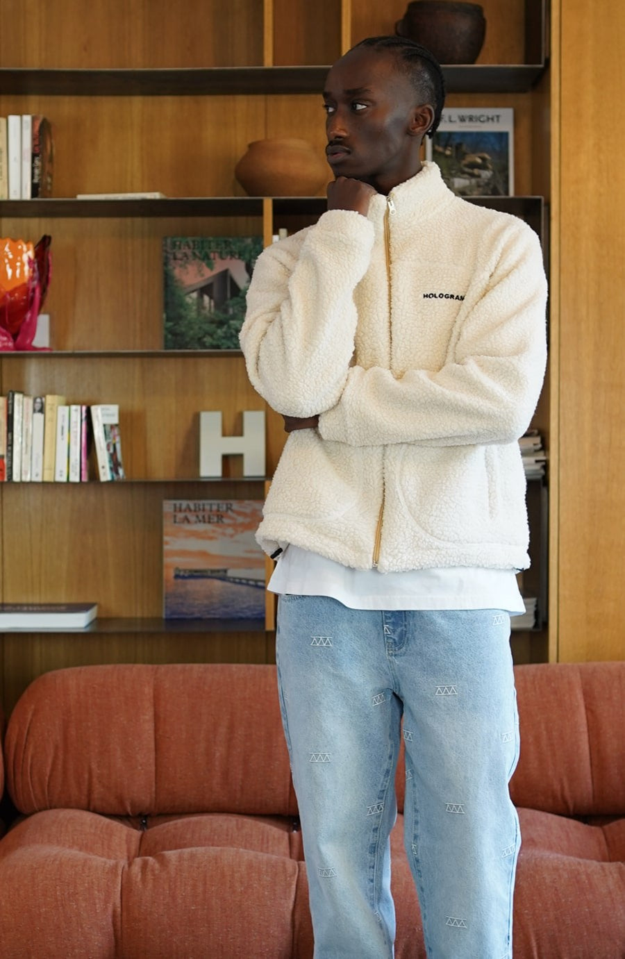 Veste streetwear Warm beige