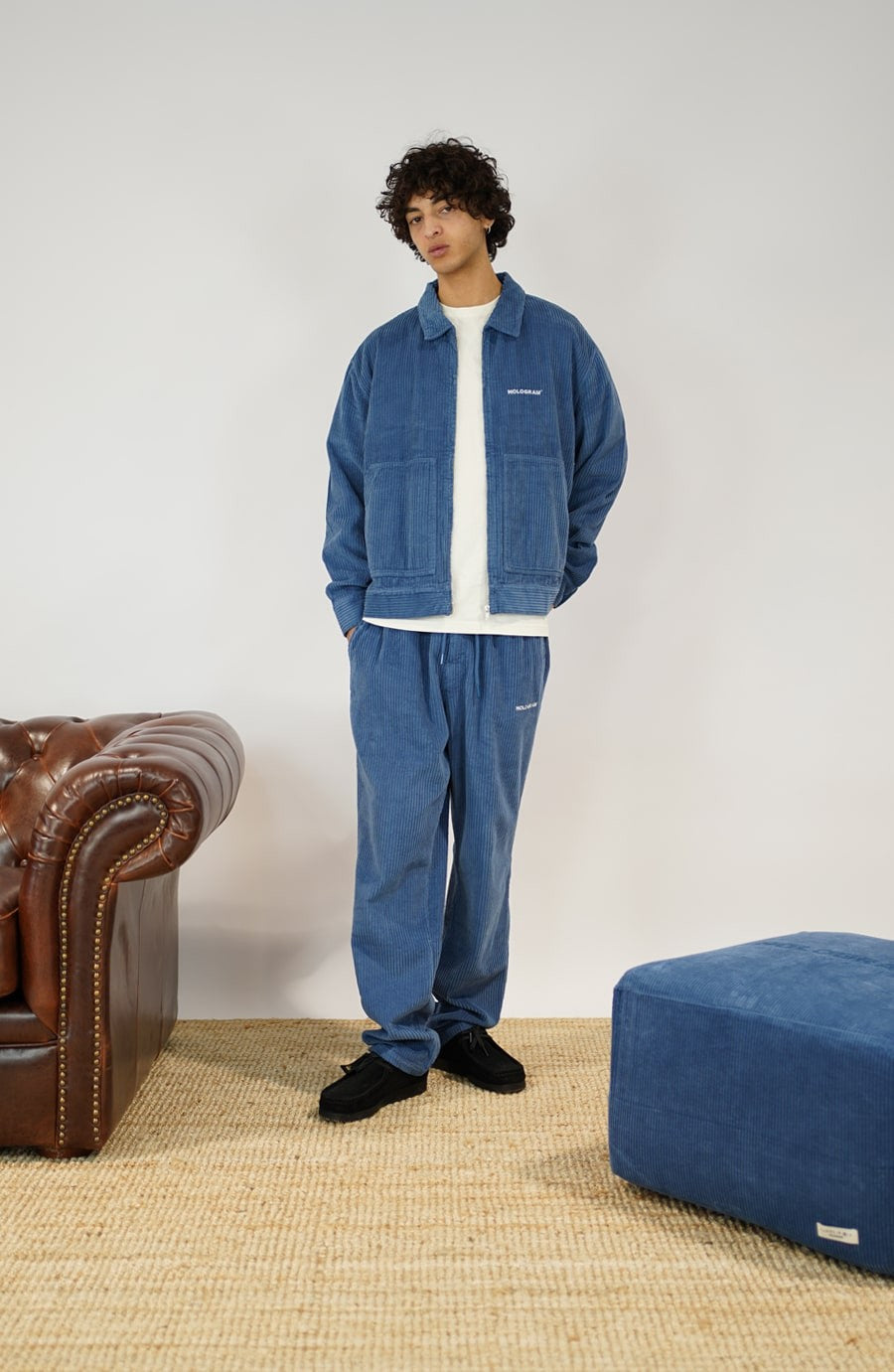 Veste streetwear Monochrome 03 blue