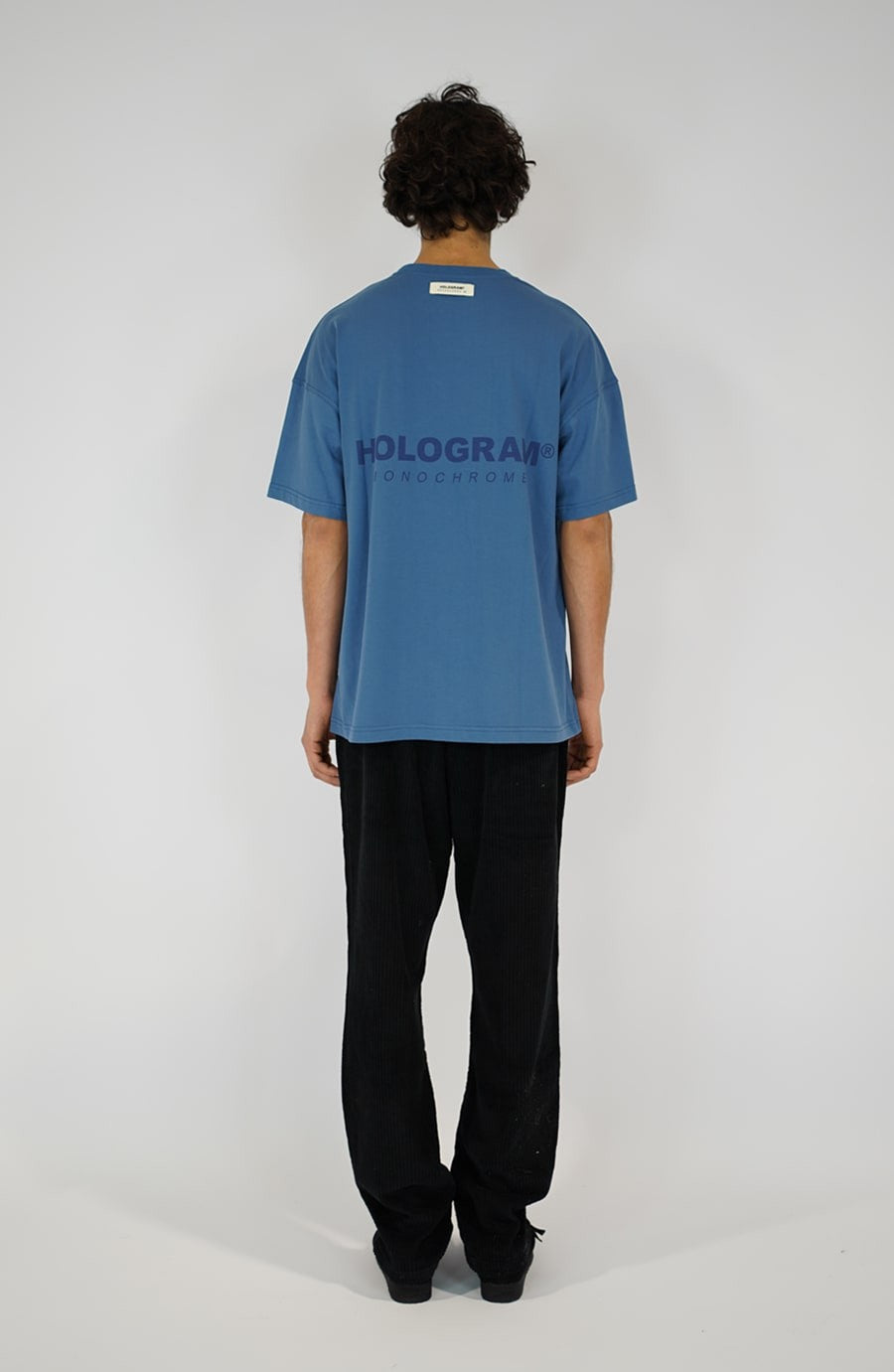 Monochrome 03 blue streetwear t-shirt