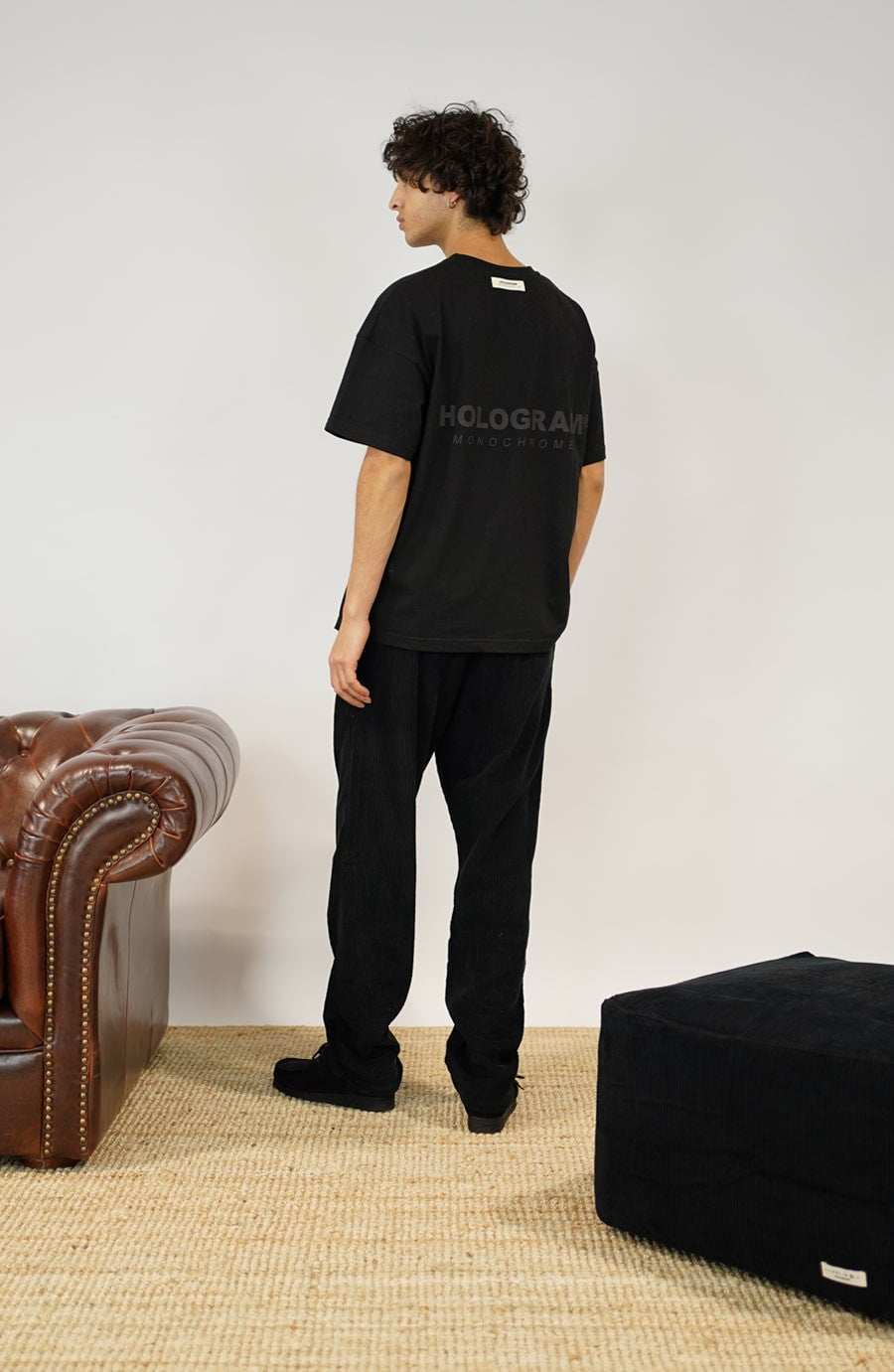 T-shirt streetwear Monochrome 03 black