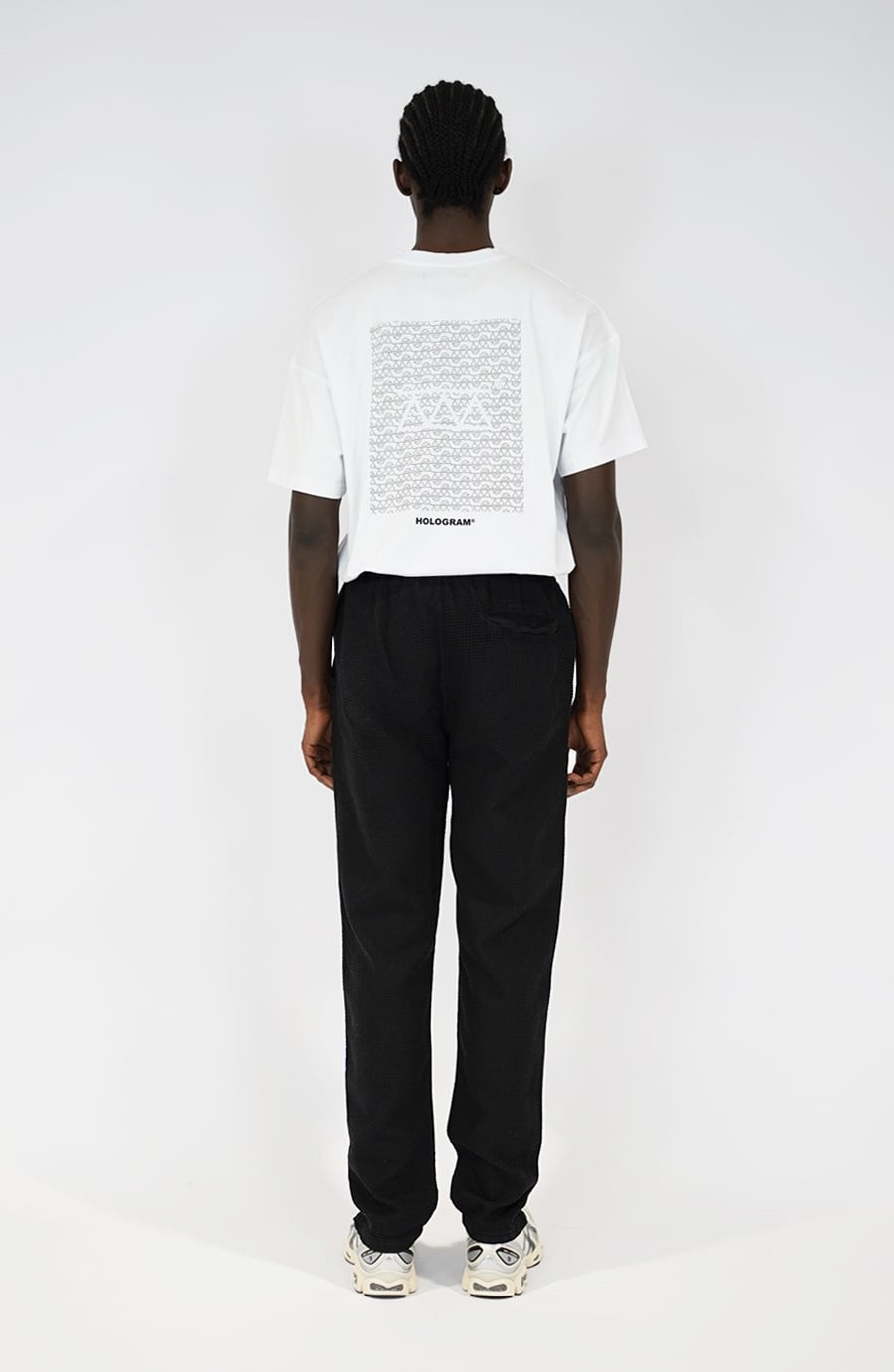 Pantalon streetwear Waffle black