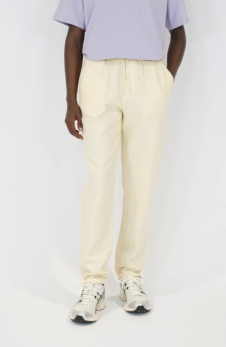 Pantalon streetwear Waffle beige