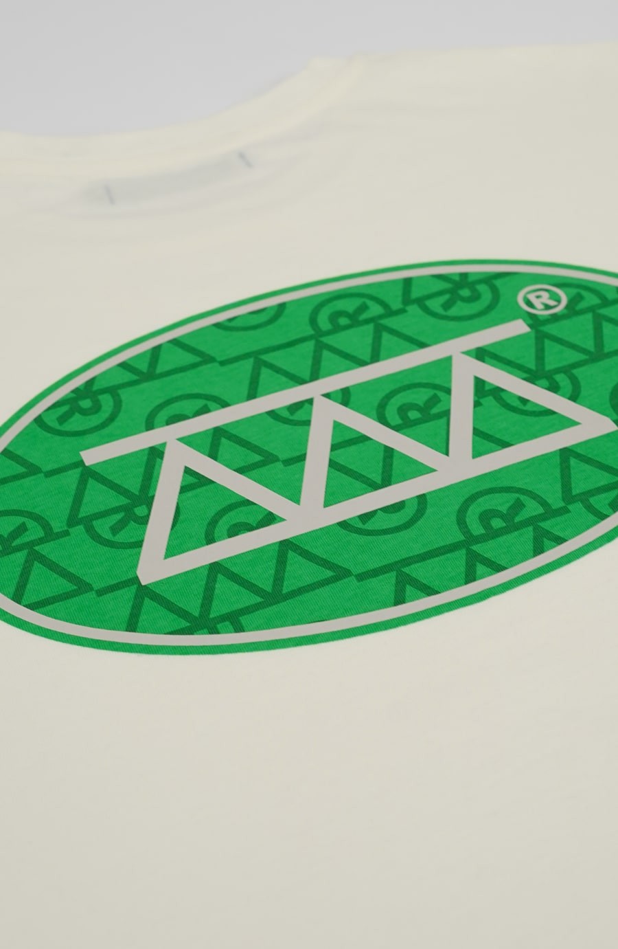 T-shirt streetwear Circle beige