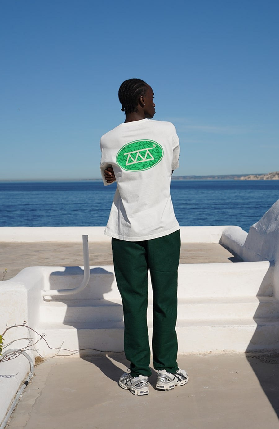 T-shirt streetwear Circle beige