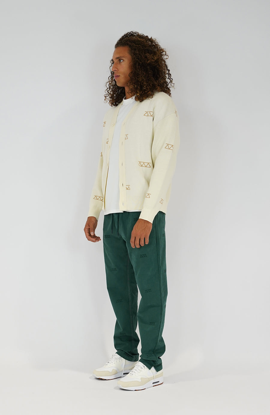 Cardigan streetwear All over beige