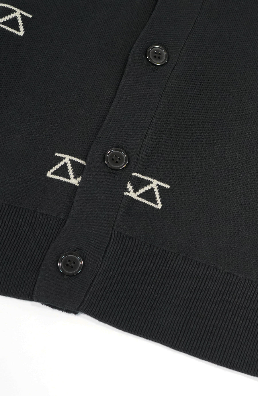 Cardigan streetwear All over black