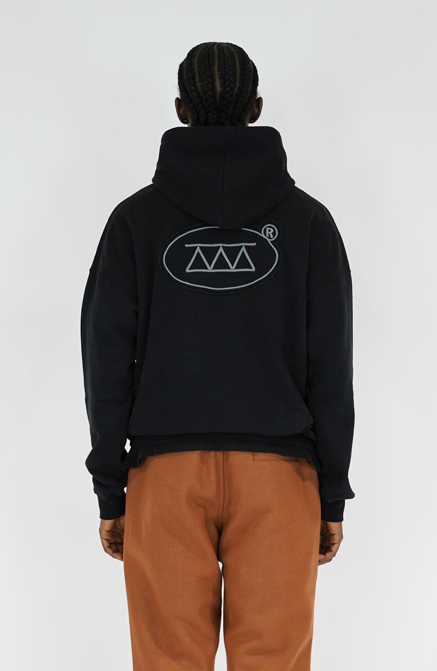 Hoodie streetwear Ring black