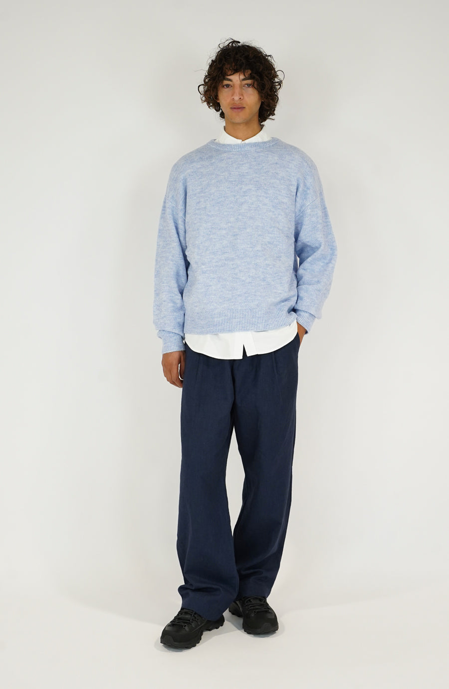 Knit streetwear Culture blue