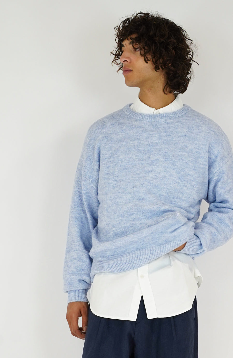 Knit streetwear Culture blue