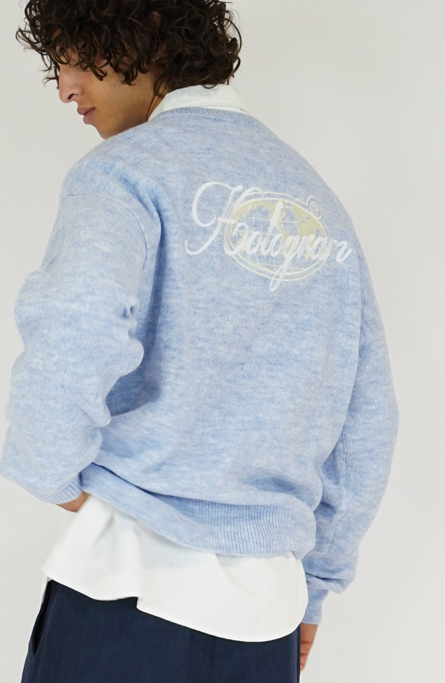Knit streetwear Culture blue