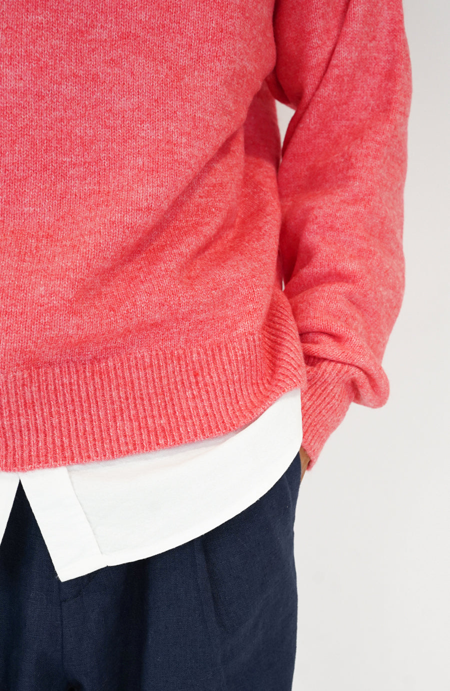 Knit streetwear Culture red