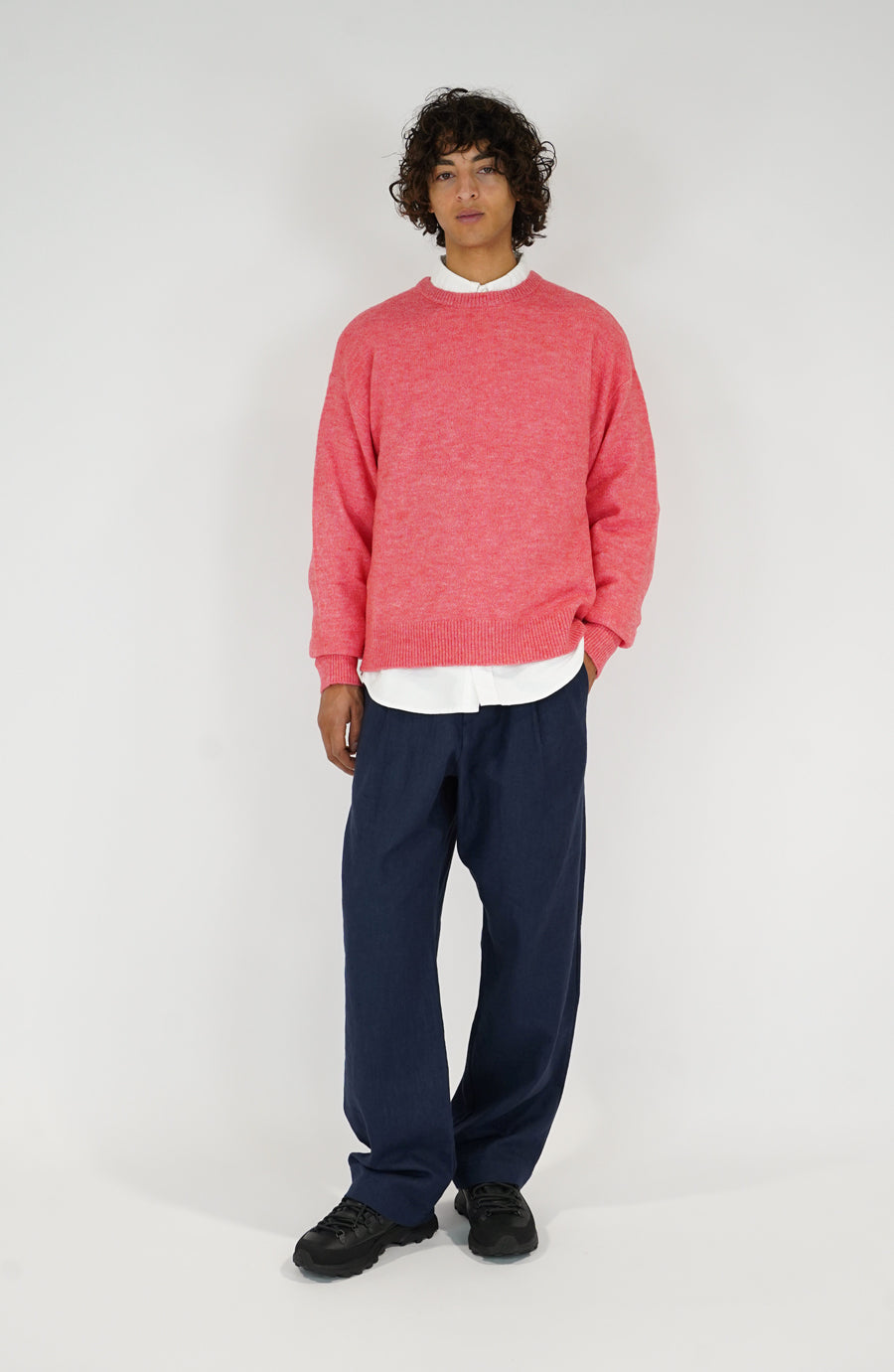 Knit streetwear Culture red