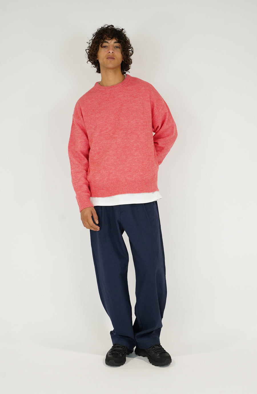 Knit streetwear Culture red