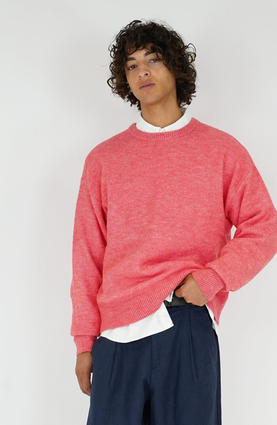 Knit streetwear Culture red