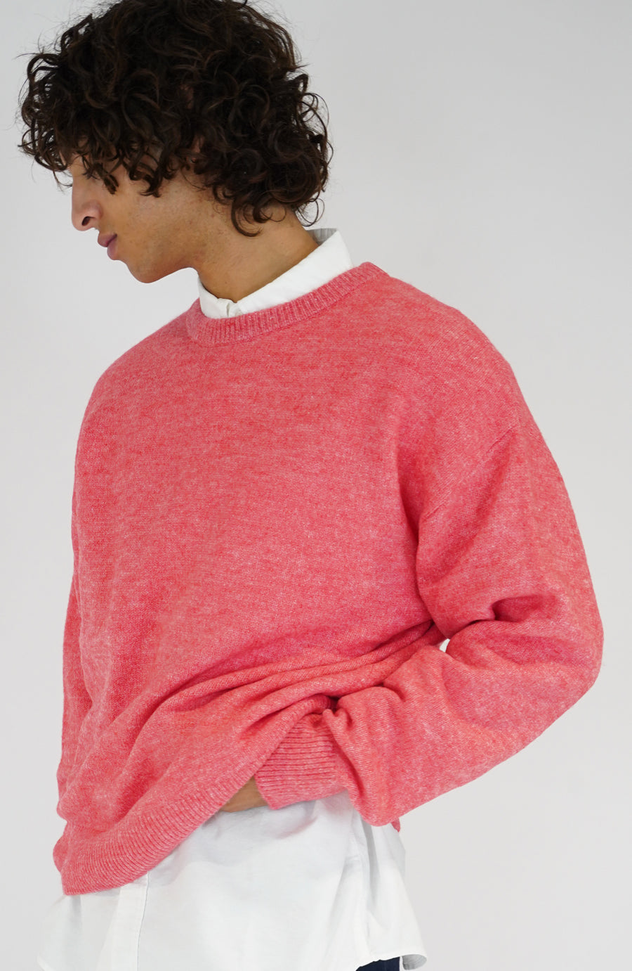 Knit streetwear Culture red