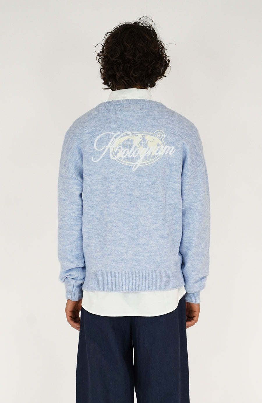 Knit streetwear Culture blue