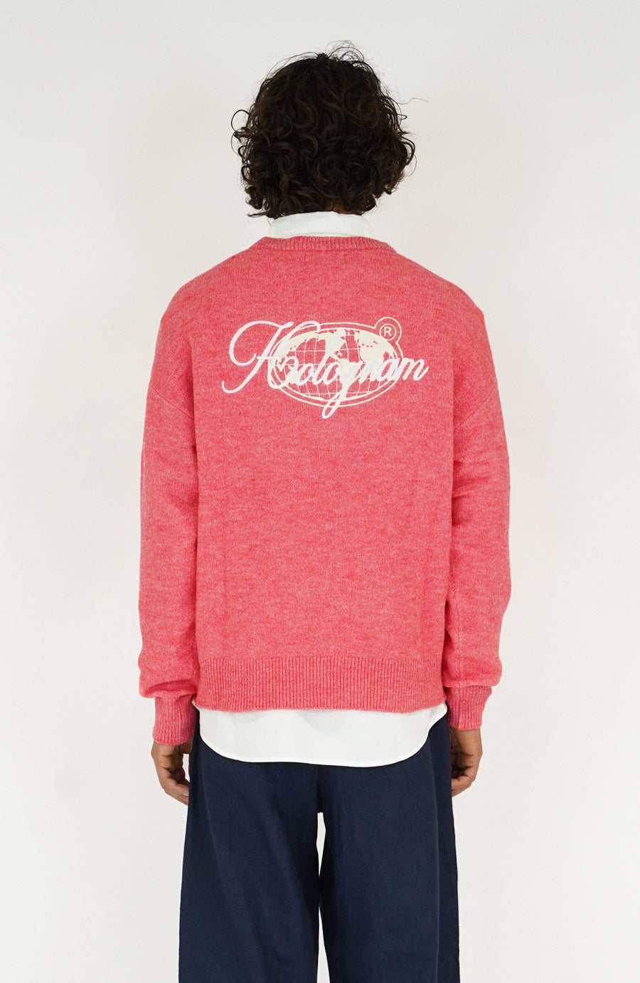 Knit streetwear Culture red