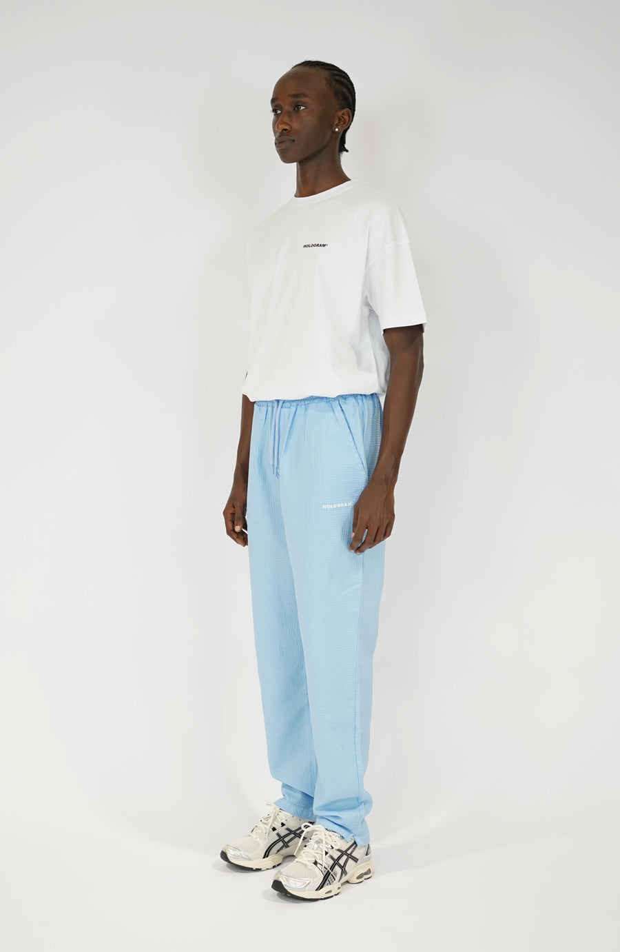 Pantalon streetwear Waffle blue