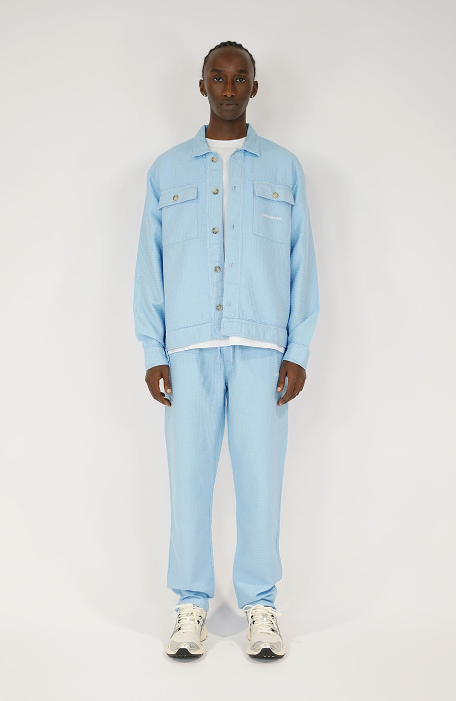 Pantalon streetwear Waffle blue