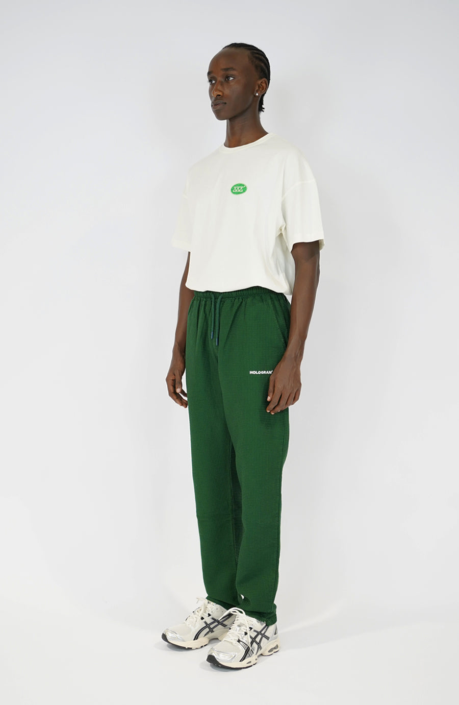 Pantalon streetwear Waffle green