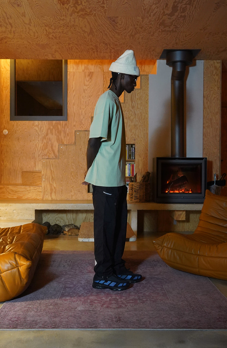 Pantalon streetwear Blend black