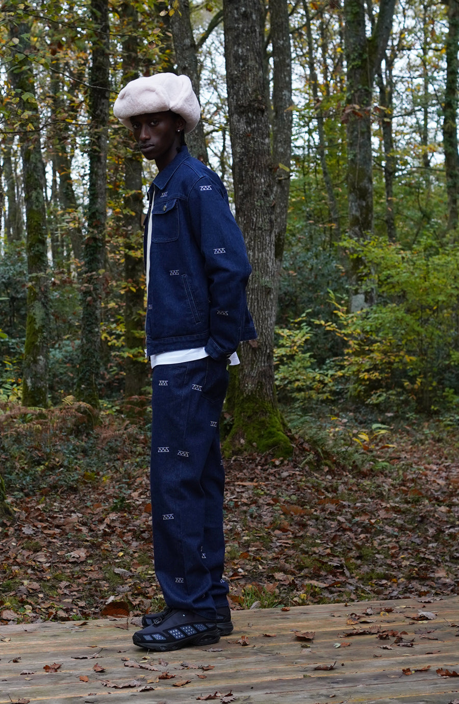 Pantalon streetwear Denim navy