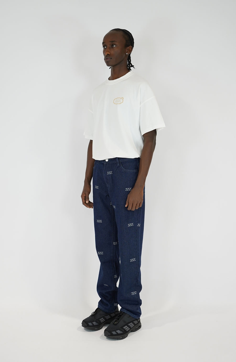 Pantalon streetwear Denim navy