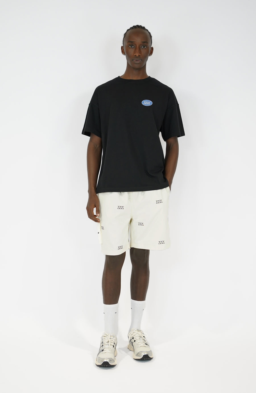 Short streetwear All over beige