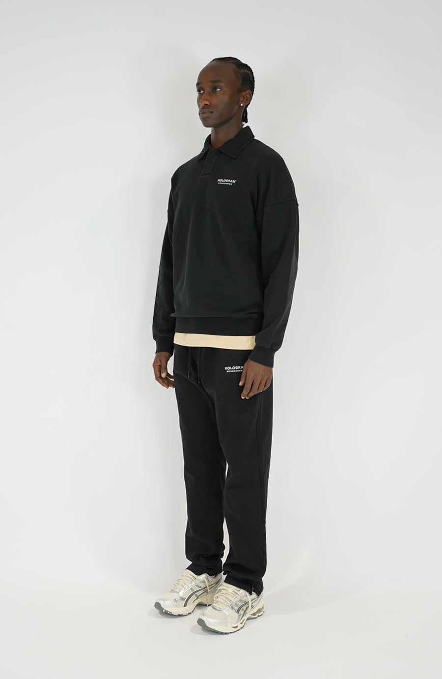 Streetwear sweatshirt Monochrome 04 black