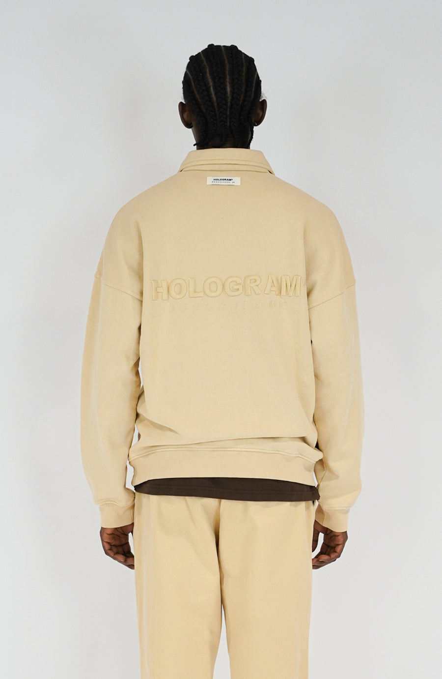 Monochrome 04 sand streetwear sweatshirt