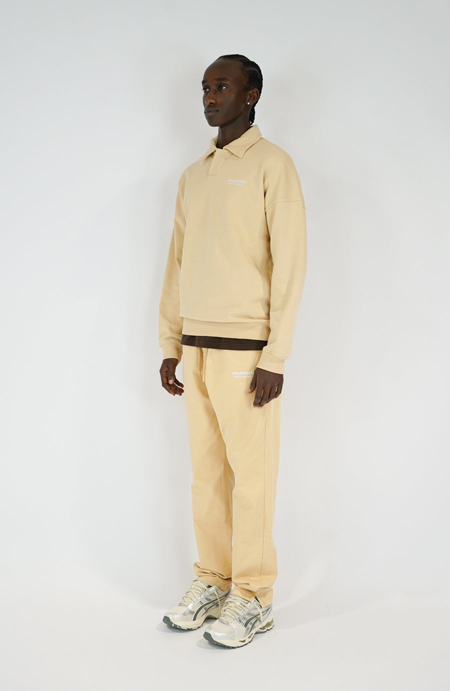 Monochrome 04 sand streetwear sweatshirt