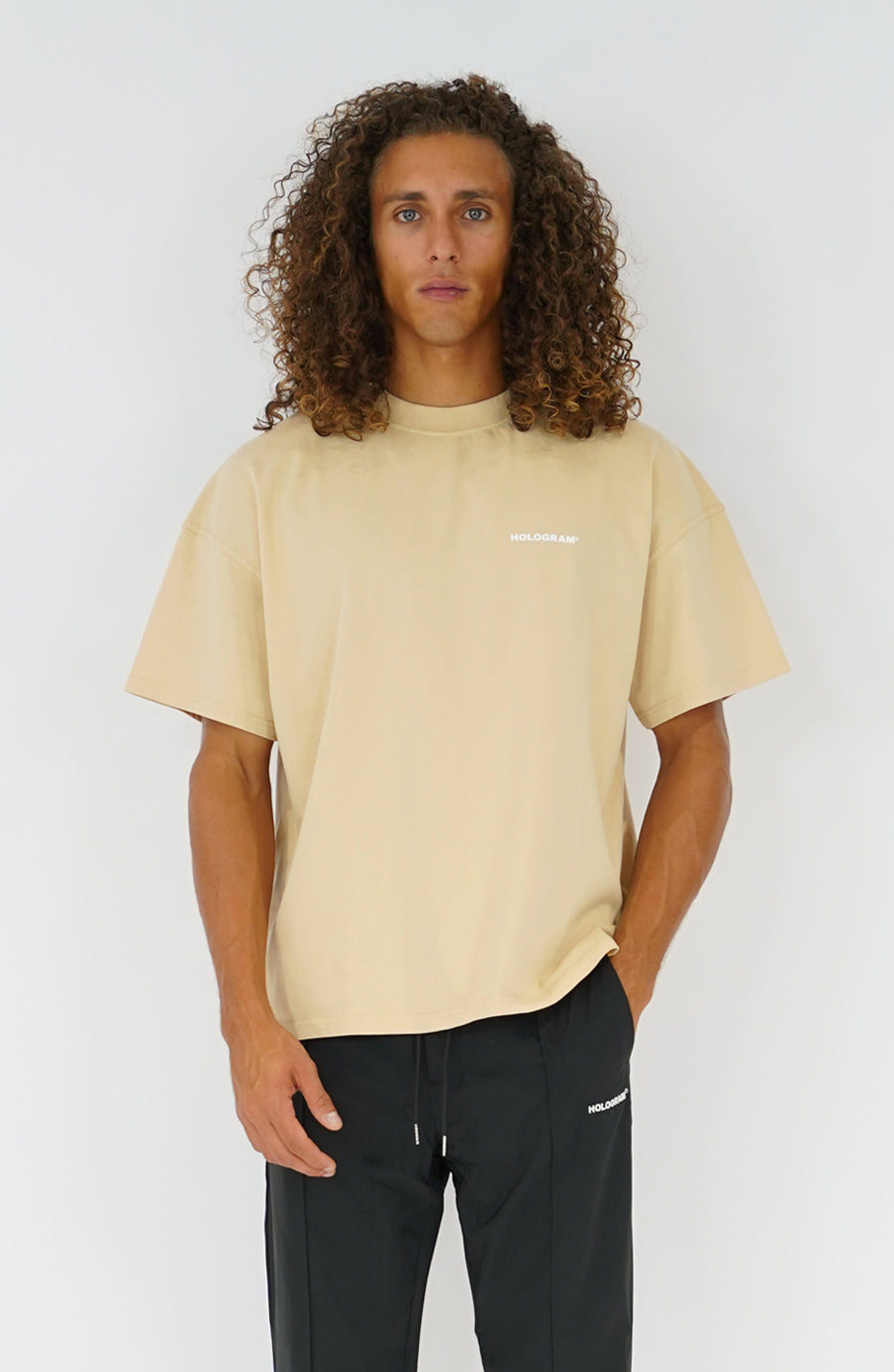 T-shirt streetwear Classic sand