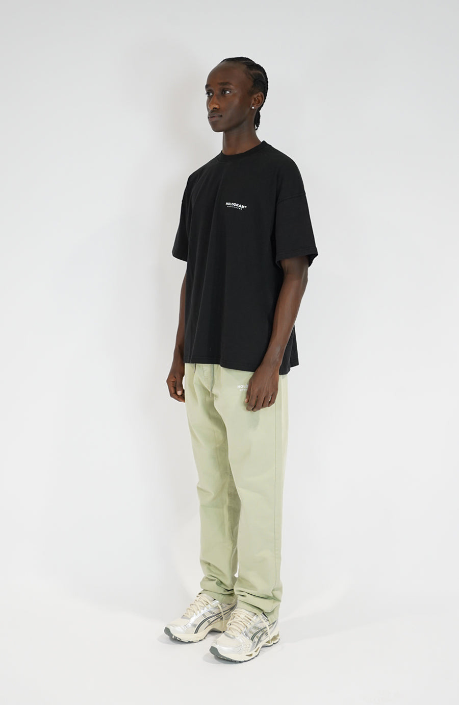 T-shirt streetwear Monochrome 04 black