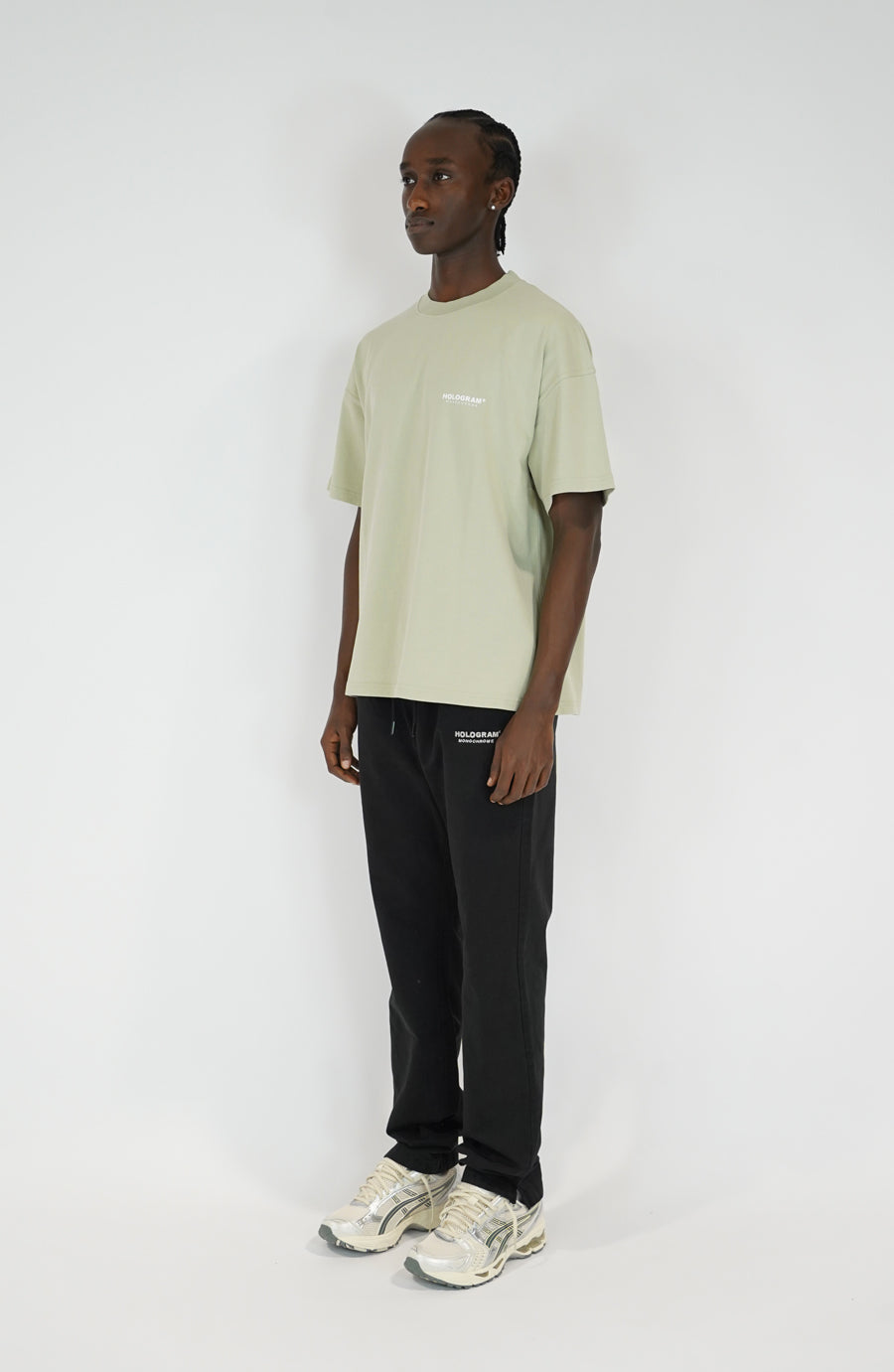 T-shirt streetwear Monochrome 04 olive