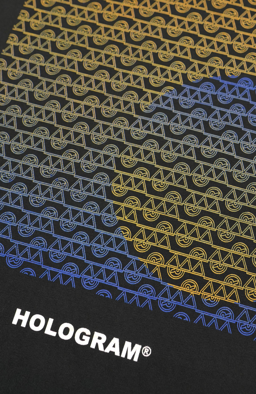 T-shirt streetwear Solar black