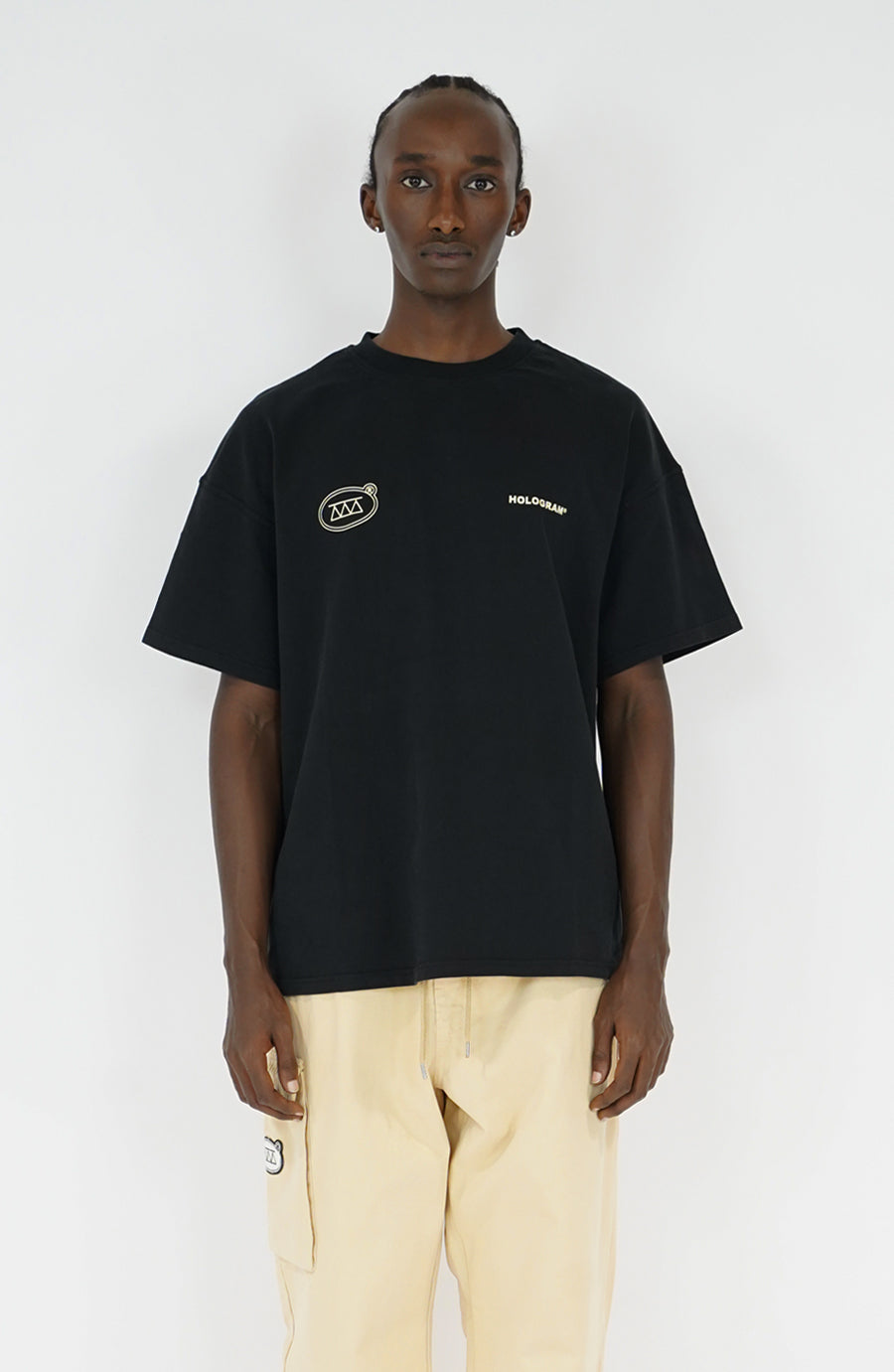 T-shirt streetwear Core black