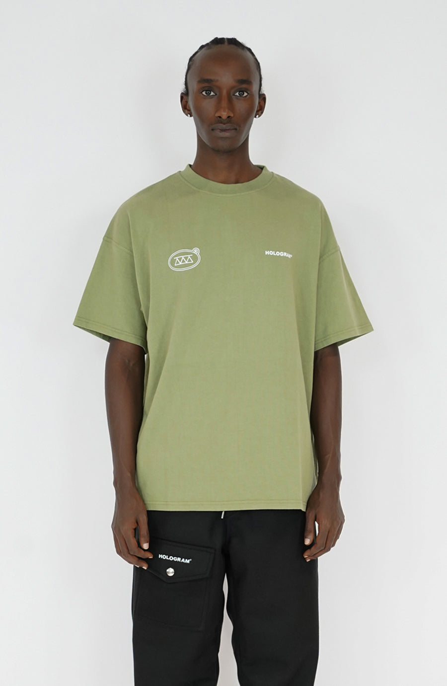 T-shirt streetwear Core olive