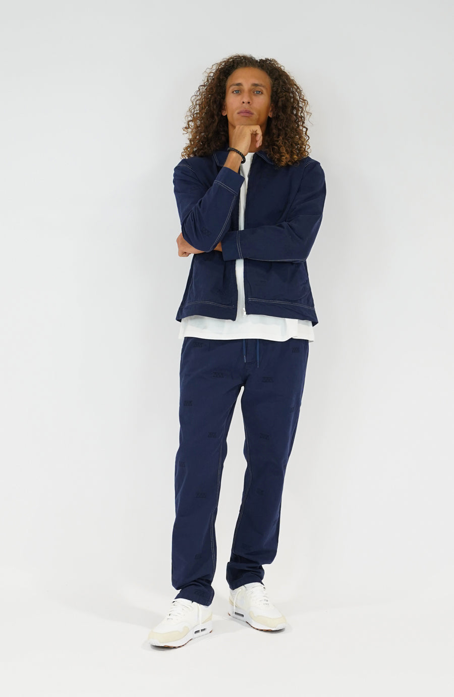 Veste streetwear All over blue