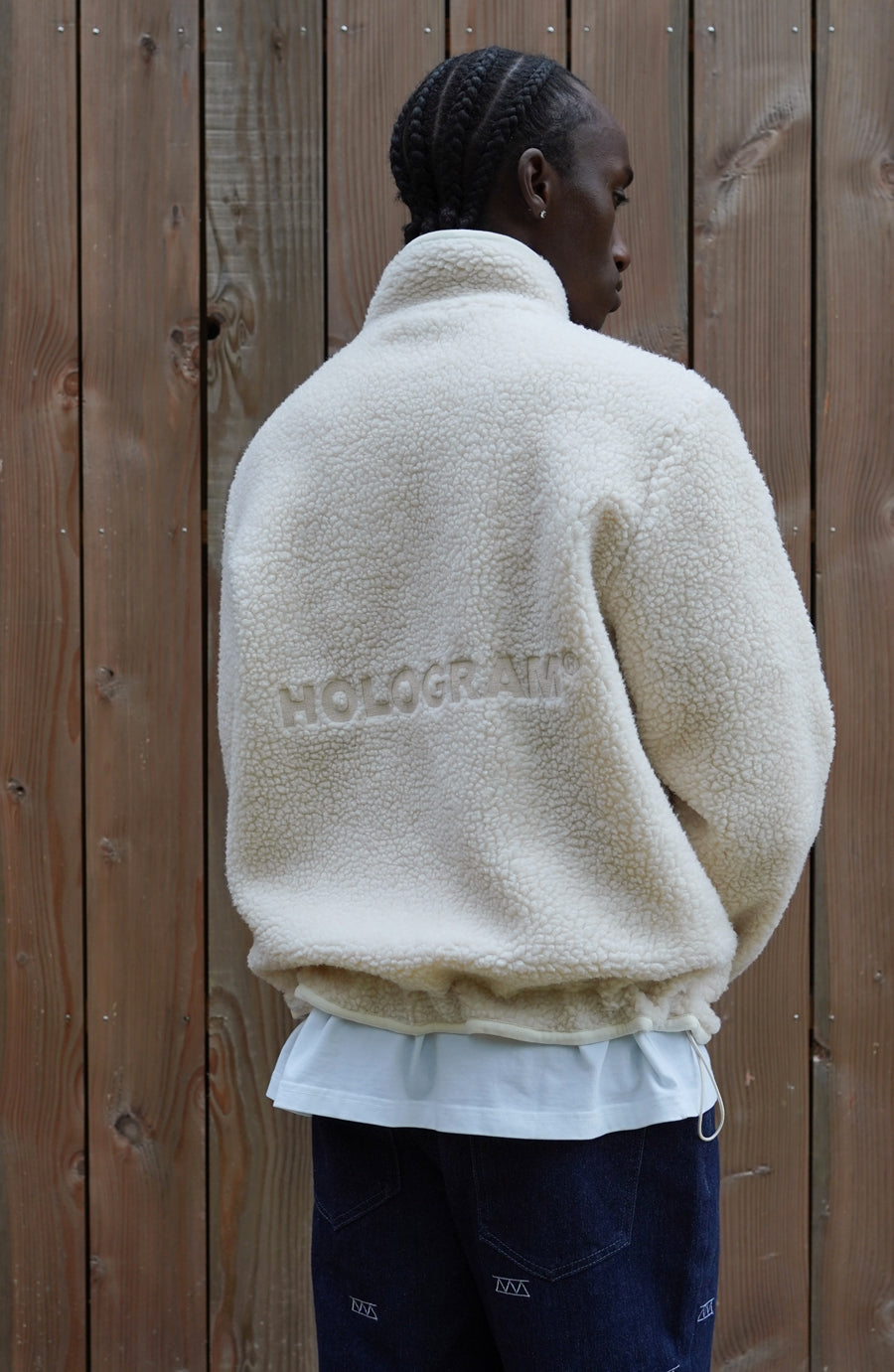 Veste streetwear Heat beige