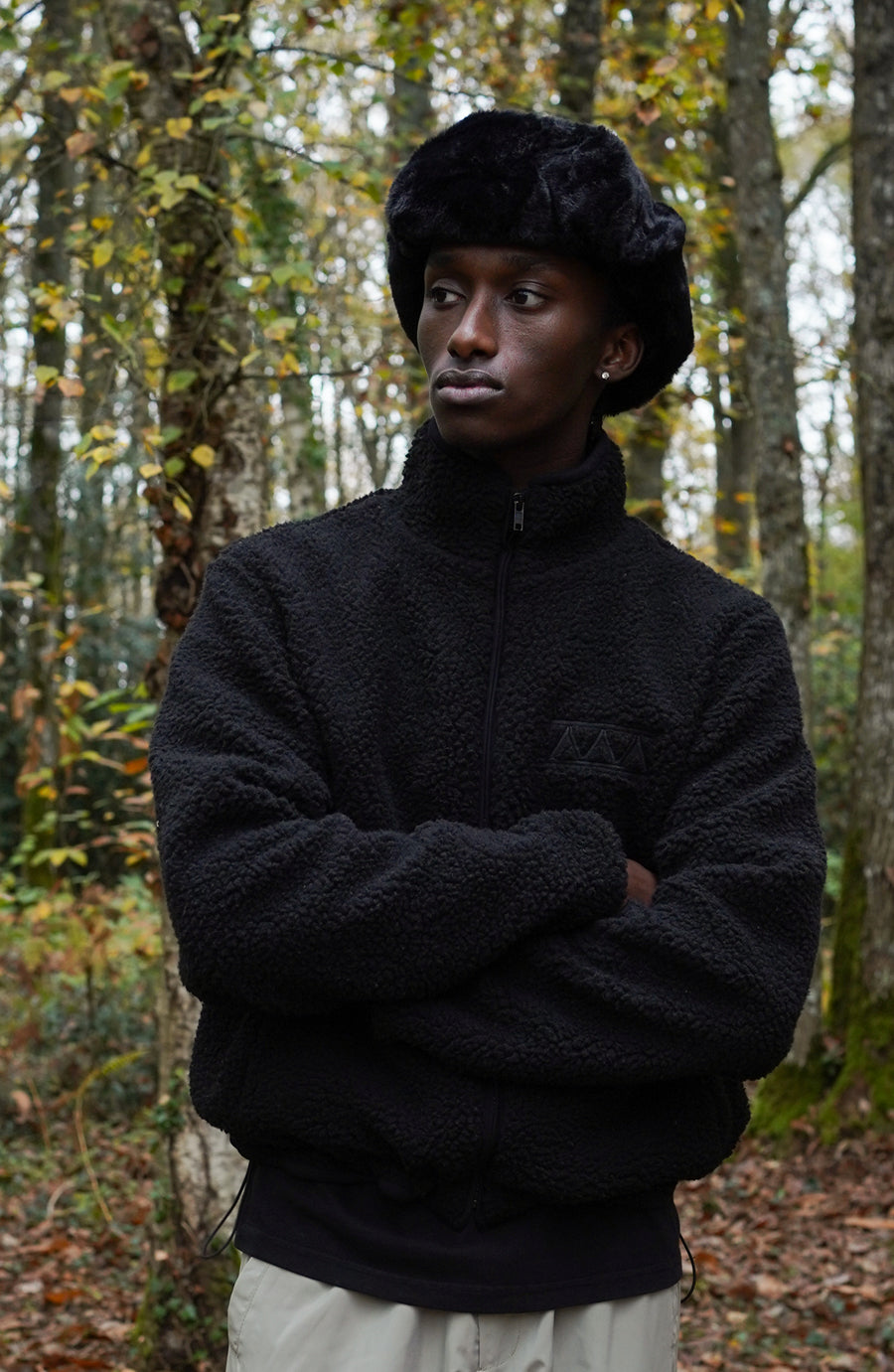 Veste streetwear Heat black