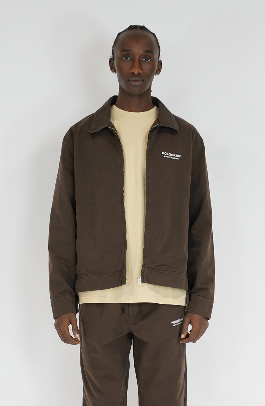 Veste streetwear Monochrome 04 brown