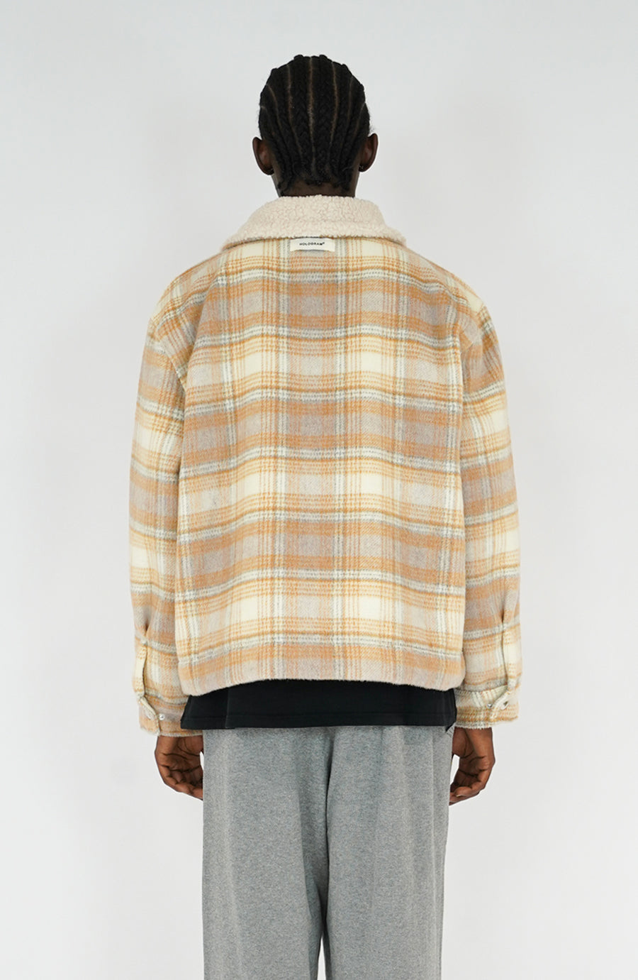 Veste streetwear Tiles beige