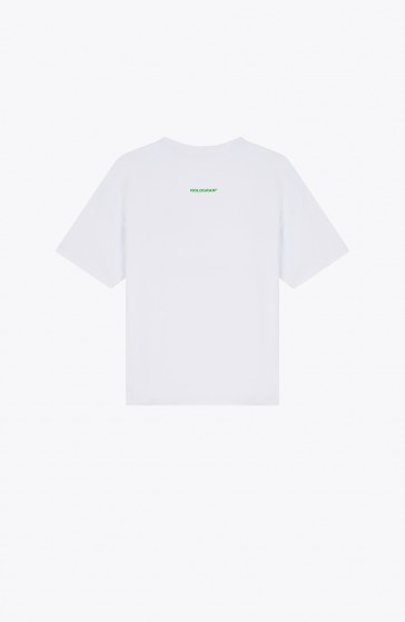 T-shirt Wave white