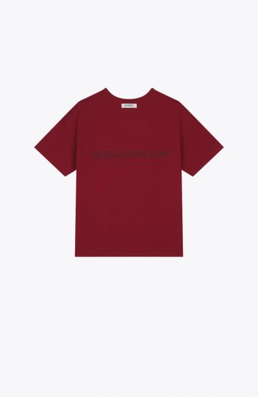 Monochrome burgundy T-shirt