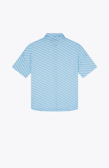 Monogram blue Shirt