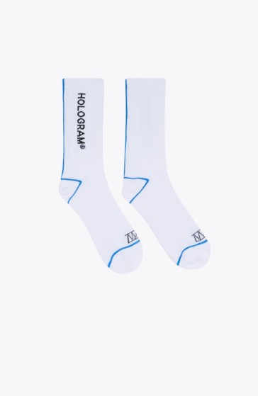 Line blue Socks