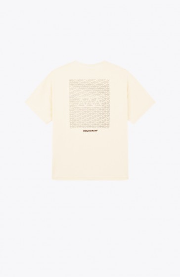 Graphic beige T-shirt