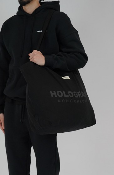 Monochrome black Tote bag