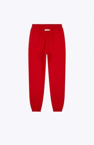 Monochrome red Pants