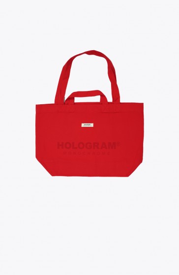 Monochrome red Tote bag